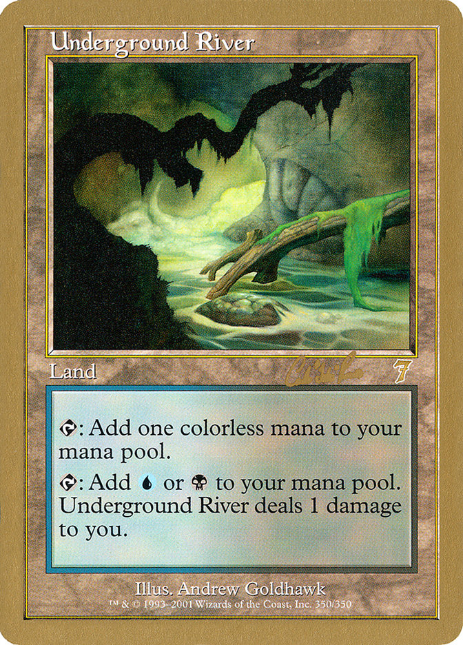 Underground River (Carlos Romao) [World Championship Decks 2002] | Fandemonia Ltd