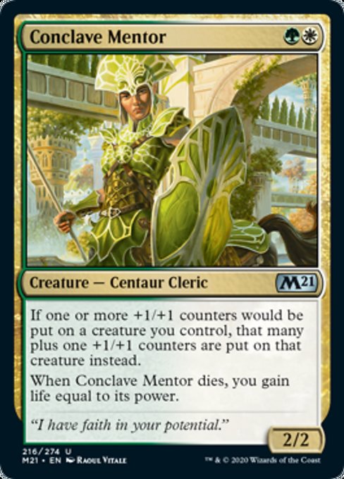 Conclave Mentor [Core Set 2021] | Fandemonia Ltd