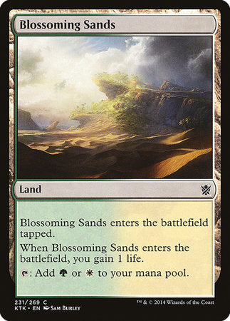 Blossoming Sands [Khans of Tarkir] | Fandemonia Ltd