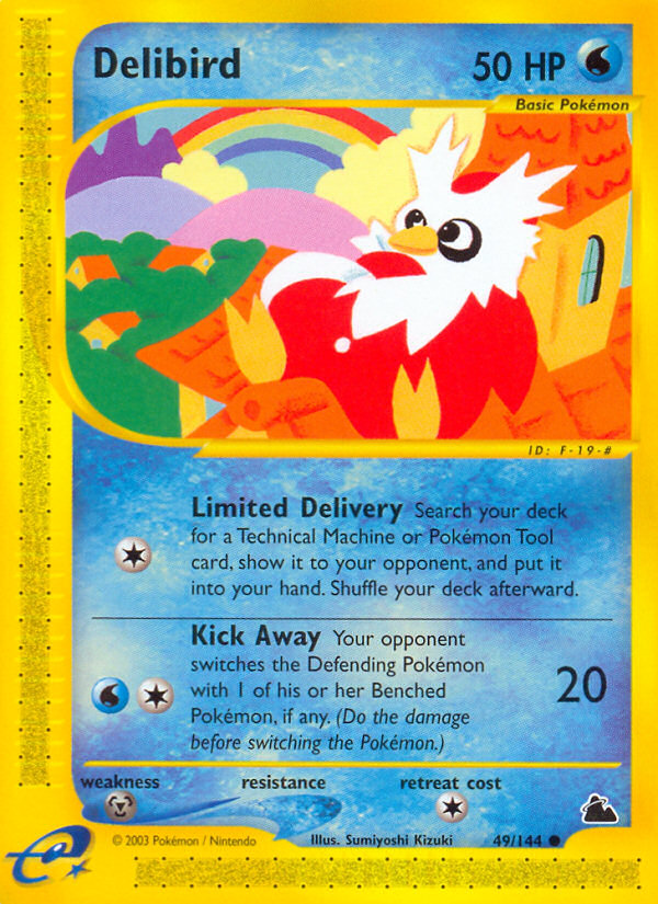 Delibird (49/144) [Skyridge] | Fandemonia Ltd