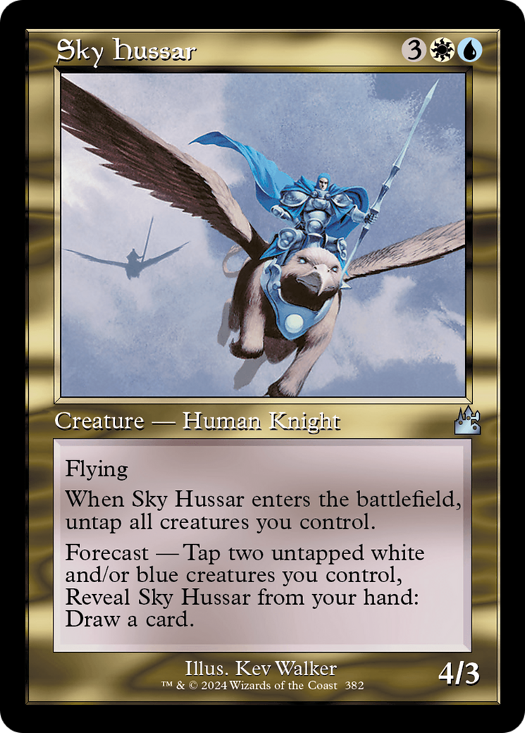 Sky Hussar (Retro Frame) [Ravnica Remastered] | Fandemonia Ltd