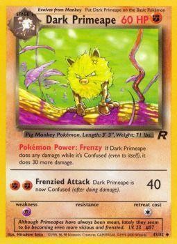 Dark Primeape (43/82) [Team Rocket Unlimited] | Fandemonia Ltd