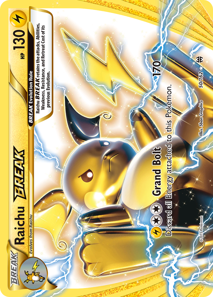 Raichu BREAK (50/162) [XY: BREAKthrough] | Fandemonia Ltd