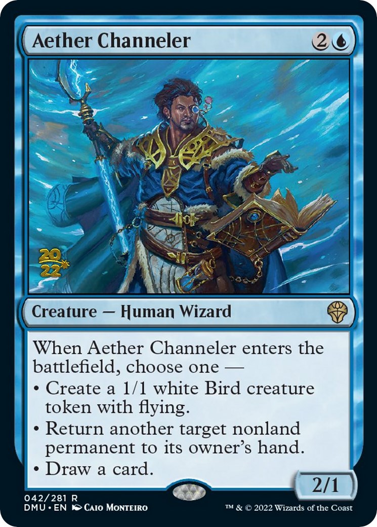 Aether Channeler [Dominaria United Prerelease Promos] | Fandemonia Ltd