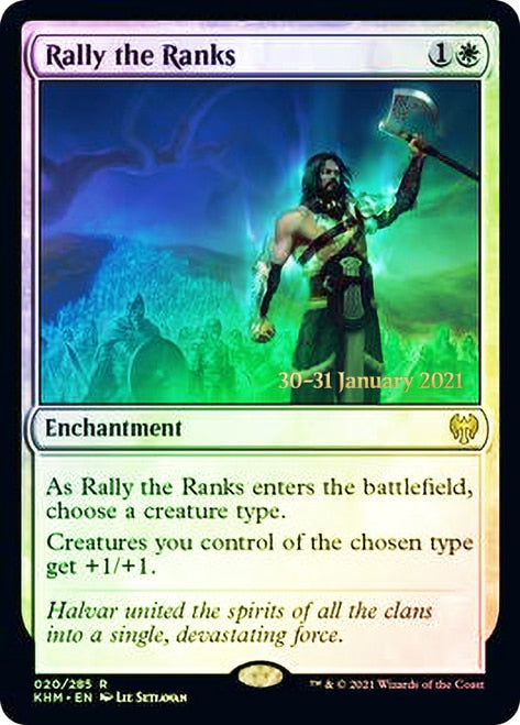 Rally the Ranks  [Kaldheim Prerelease Promos] | Fandemonia Ltd