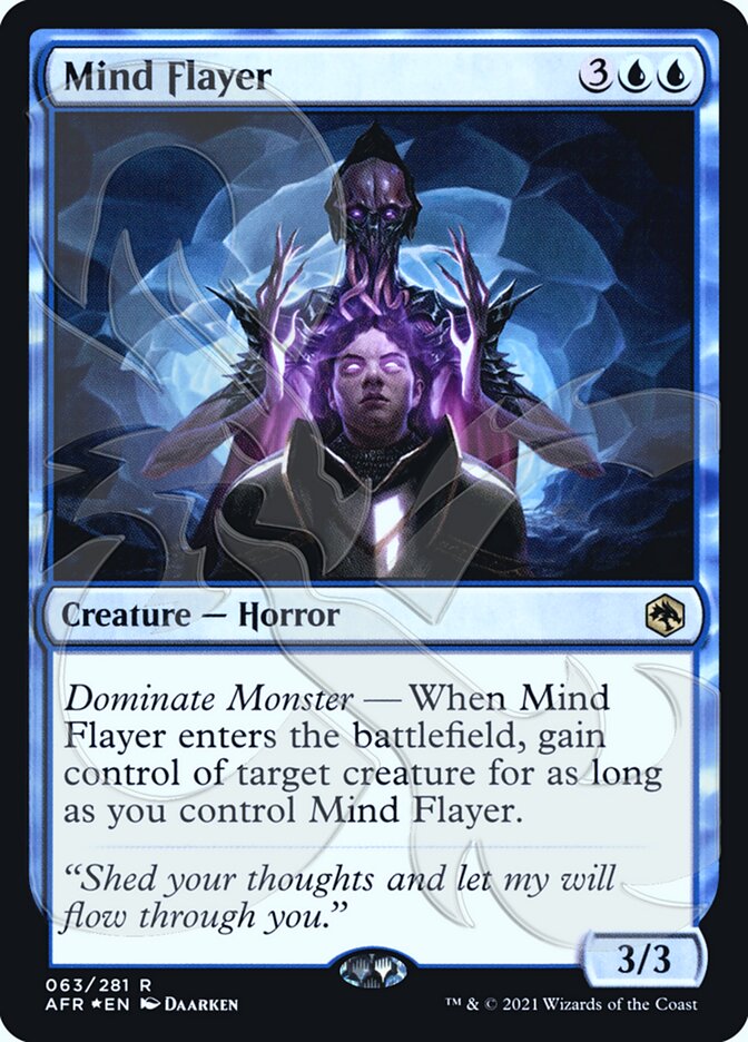 Mind Flayer (Ampersand Promo) [Dungeons & Dragons: Adventures in the Forgotten Realms Promos] | Fandemonia Ltd