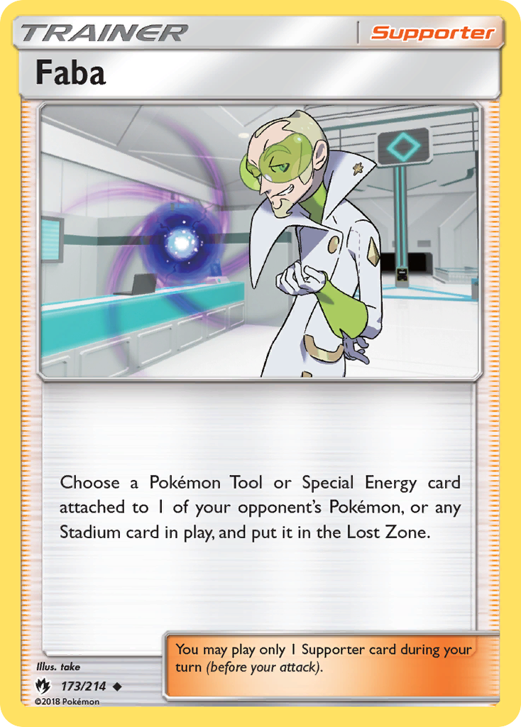 Faba (173/214) [Sun & Moon: Lost Thunder] | Fandemonia Ltd