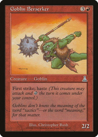 Goblin Berserker [Urza's Destiny] | Fandemonia Ltd