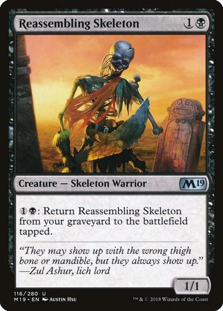 Reassembling Skeleton [Core Set 2019] | Fandemonia Ltd