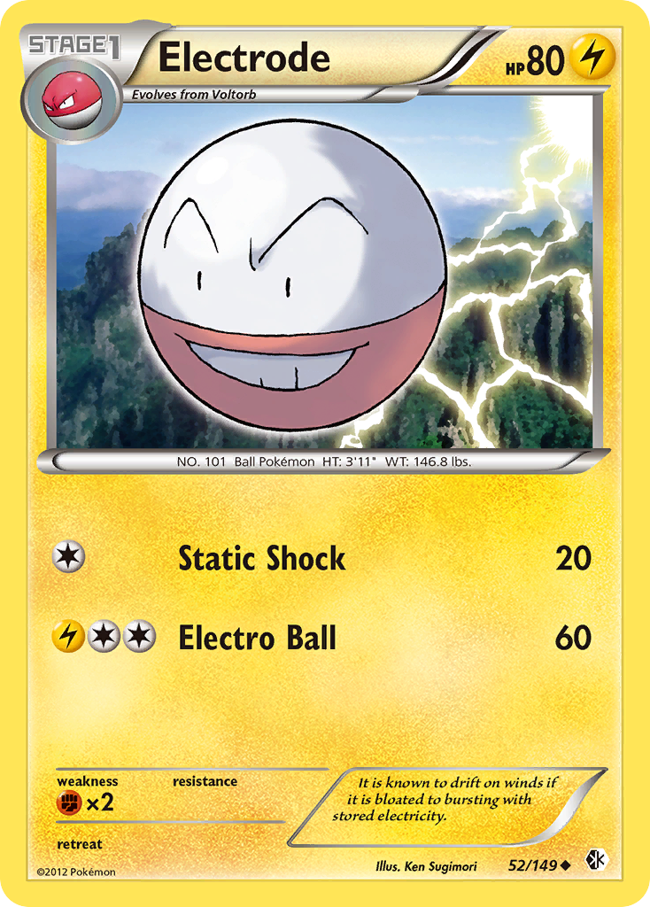 Electrode (52/149) [Black & White: Boundaries Crossed] | Fandemonia Ltd