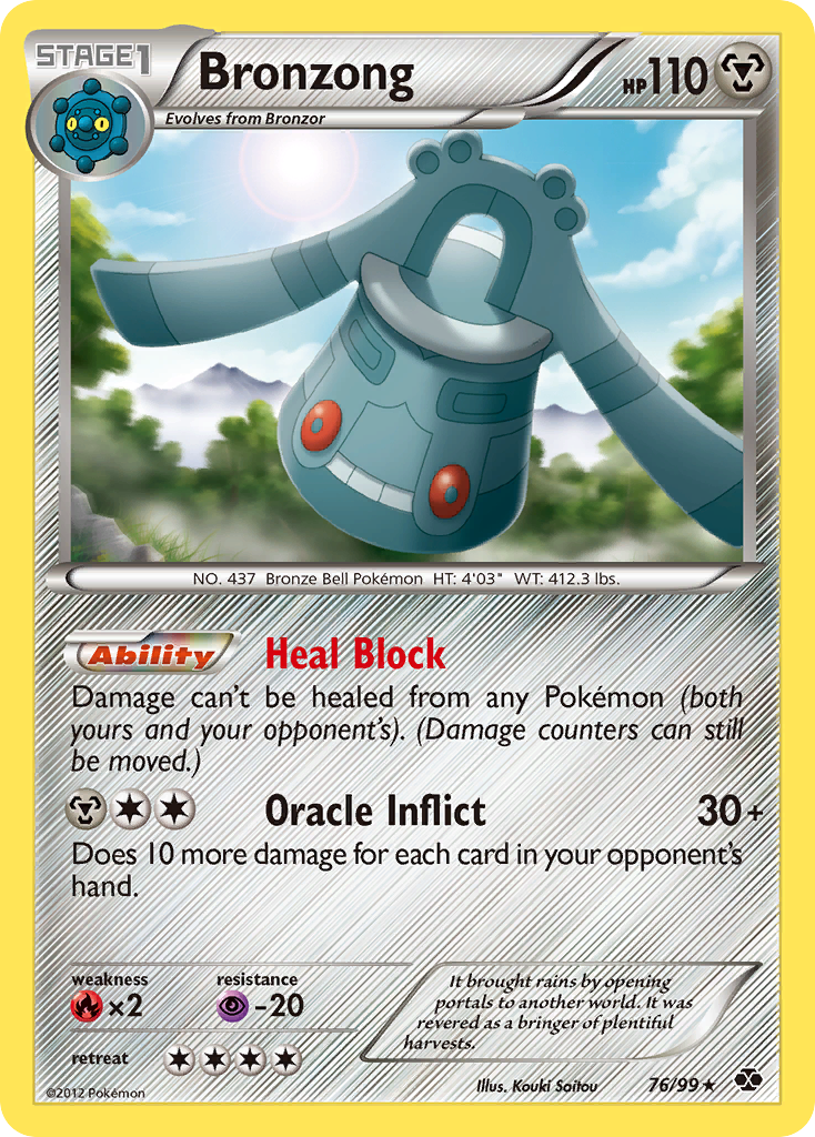 Bronzong (76/99) [Black & White: Next Destinies] | Fandemonia Ltd