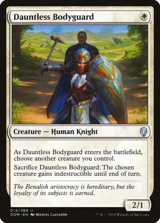 Dauntless Bodyguard [Dominaria] | Fandemonia Ltd