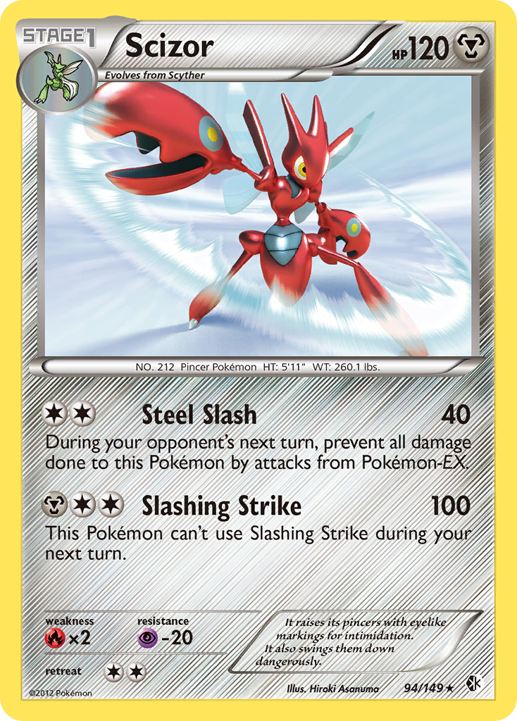 Scizor (94/149) [Black & White: Boundaries Crossed] | Fandemonia Ltd