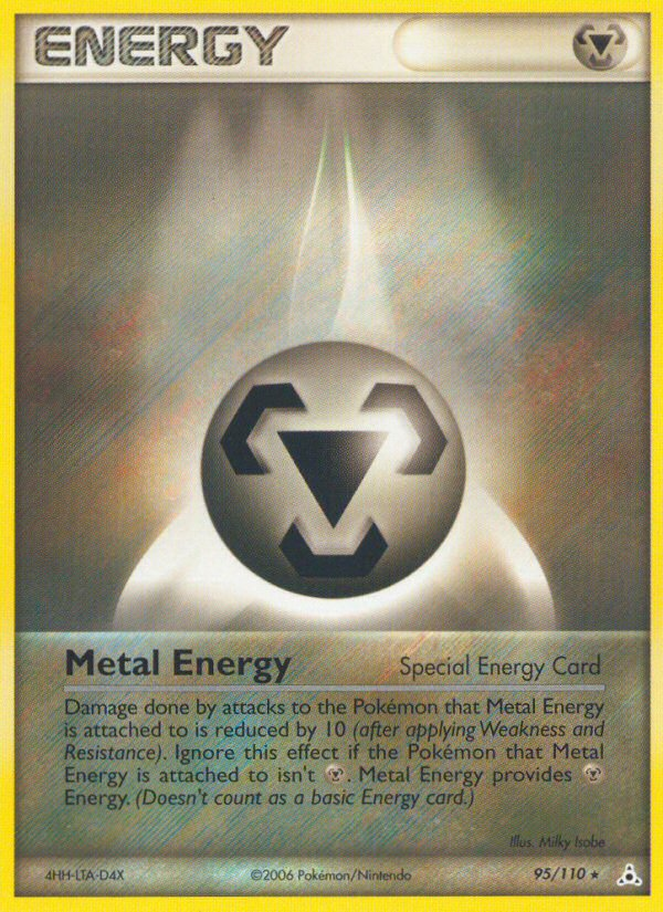 Metal Energy (95/110) [EX: Holon Phantoms] | Fandemonia Ltd