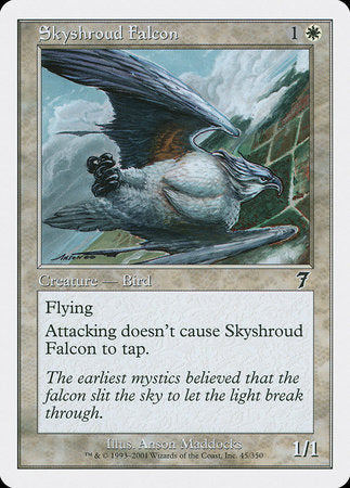 Skyshroud Falcon [Seventh Edition] | Fandemonia Ltd