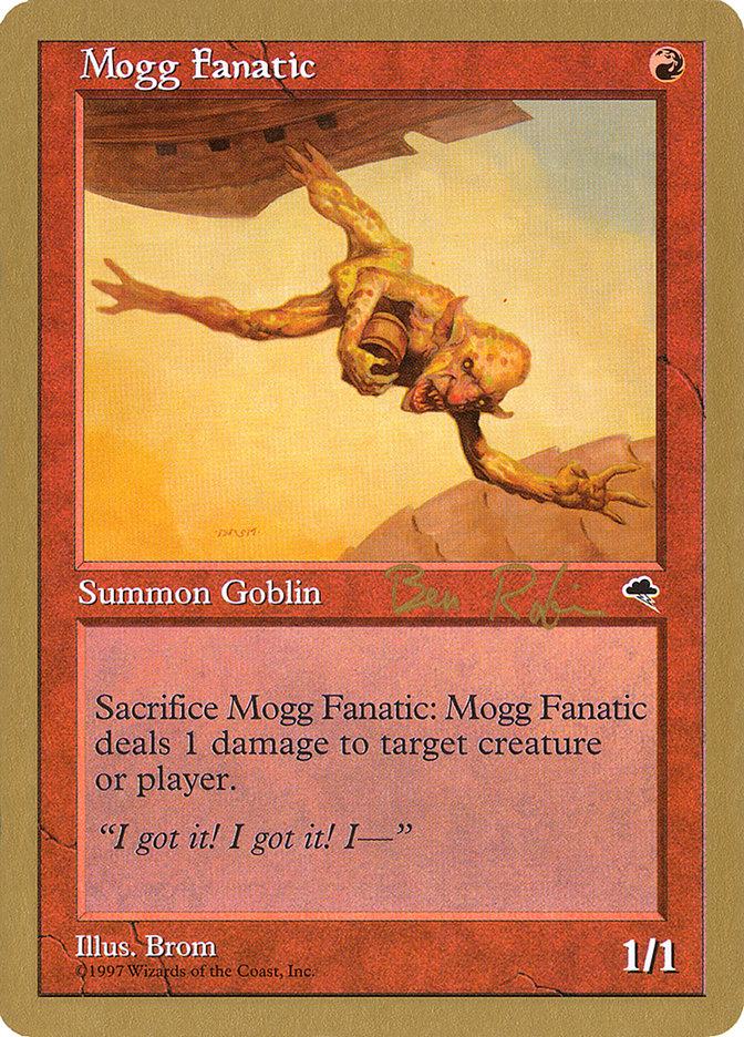 Mogg Fanatic (Ben Rubin) [World Championship Decks 1998] | Fandemonia Ltd