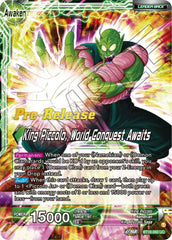 King Piccolo // King Piccolo, World Conquest Awaits (BT18-060) [Dawn of the Z-Legends Prerelease Promos] | Fandemonia Ltd