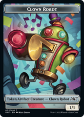 Clown Robot (003) // Treasure (013) Double-sided Token [Unfinity Tokens] | Fandemonia Ltd