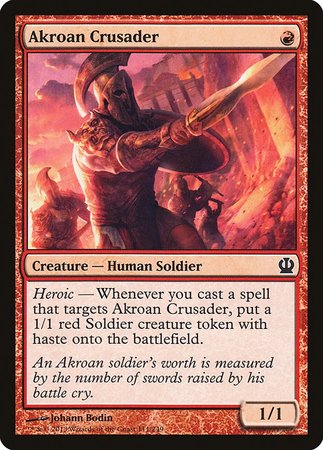 Akroan Crusader [Theros] | Fandemonia Ltd