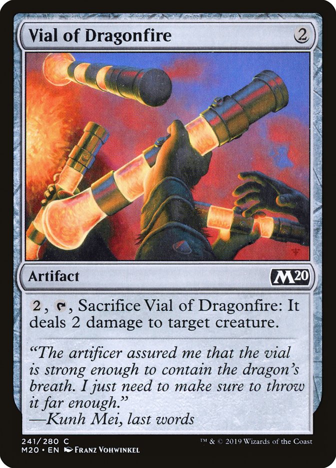 Vial of Dragonfire [Core Set 2020] | Fandemonia Ltd