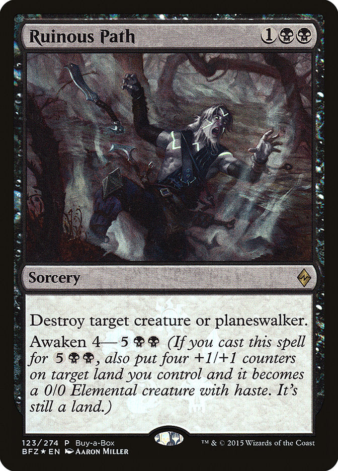 Ruinous Path (Buy-A-Box) [Battle for Zendikar Promos] | Fandemonia Ltd