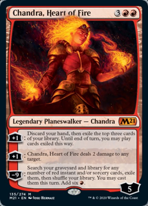 Chandra, Heart of Fire [Core Set 2021] | Fandemonia Ltd