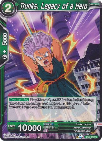 Trunks, Legacy of a Hero [DB3-062] | Fandemonia Ltd