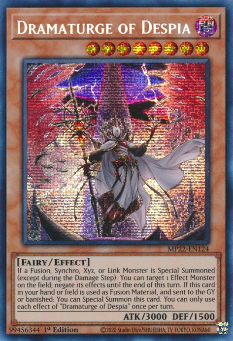 Dramaturge of Despia [MP22-EN124] Prismatic Secret Rare | Fandemonia Ltd