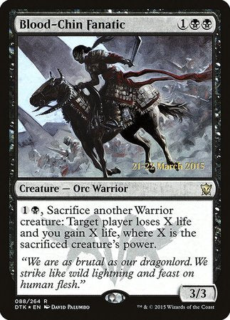 Blood-Chin Fanatic [Dragons of Tarkir Promos] | Fandemonia Ltd