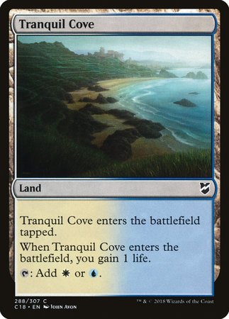 Tranquil Cove [Commander 2018] | Fandemonia Ltd