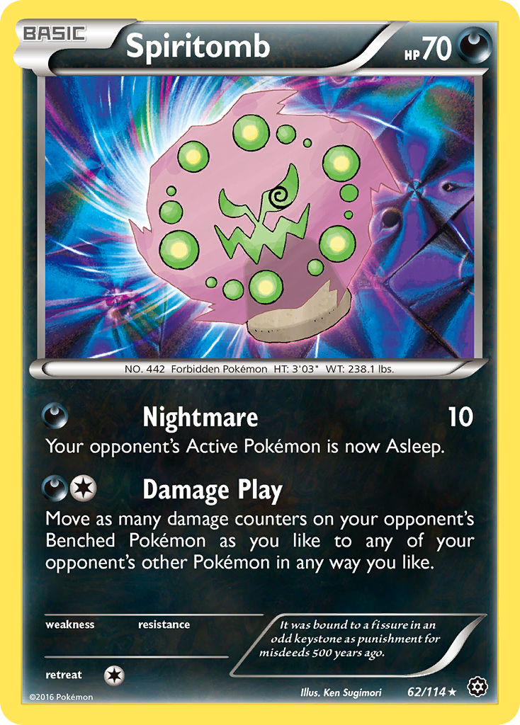 Spiritomb (62/114) [XY: Steam Siege] | Fandemonia Ltd