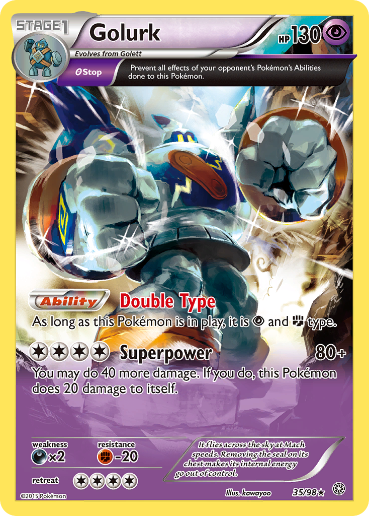 Golurk (35/98) [XY: Ancient Origins] | Fandemonia Ltd