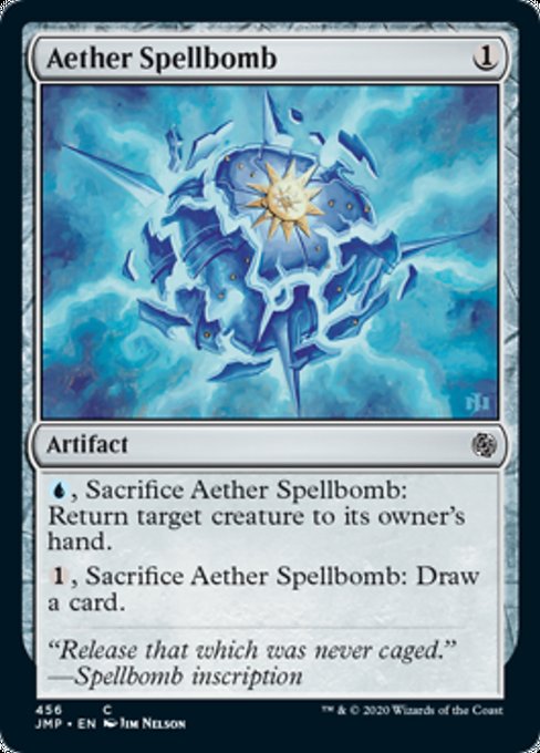 Aether Spellbomb [Jumpstart] | Fandemonia Ltd