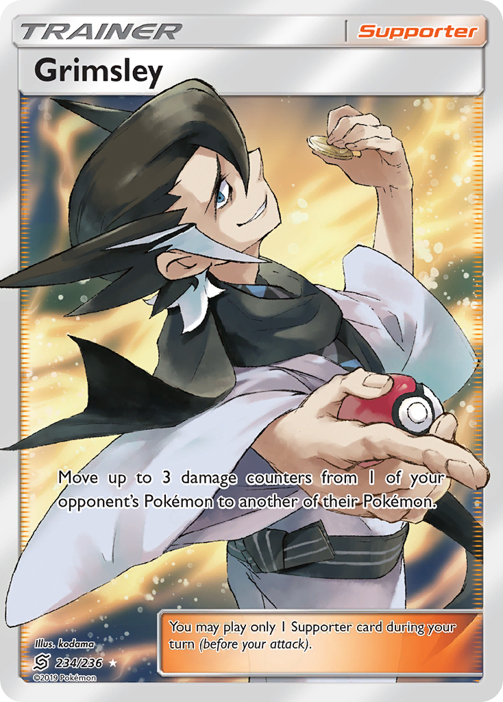 Grimsley (234/236) [Sun & Moon: Unified Minds] | Fandemonia Ltd