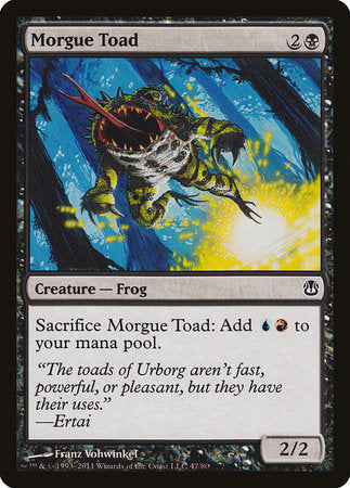 Morgue Toad [Duel Decks: Ajani vs. Nicol Bolas] | Fandemonia Ltd