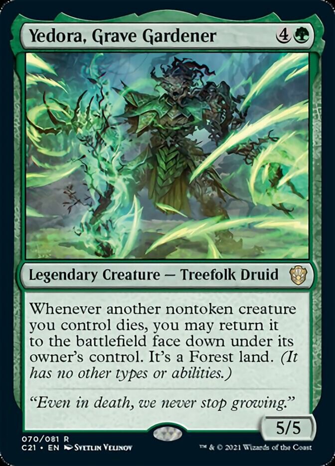 Yedora, Grave Gardener [Commander 2021] | Fandemonia Ltd