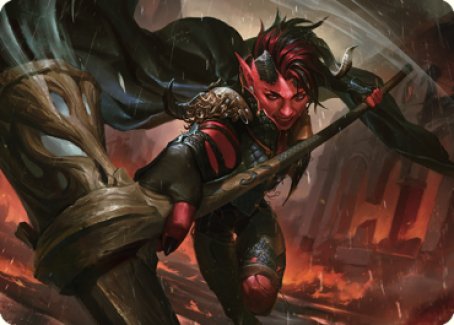 Karlach, Fury of Avernus Art Card (34) [Commander Legends: Battle for Baldur's Gate Art Series] | Fandemonia Ltd