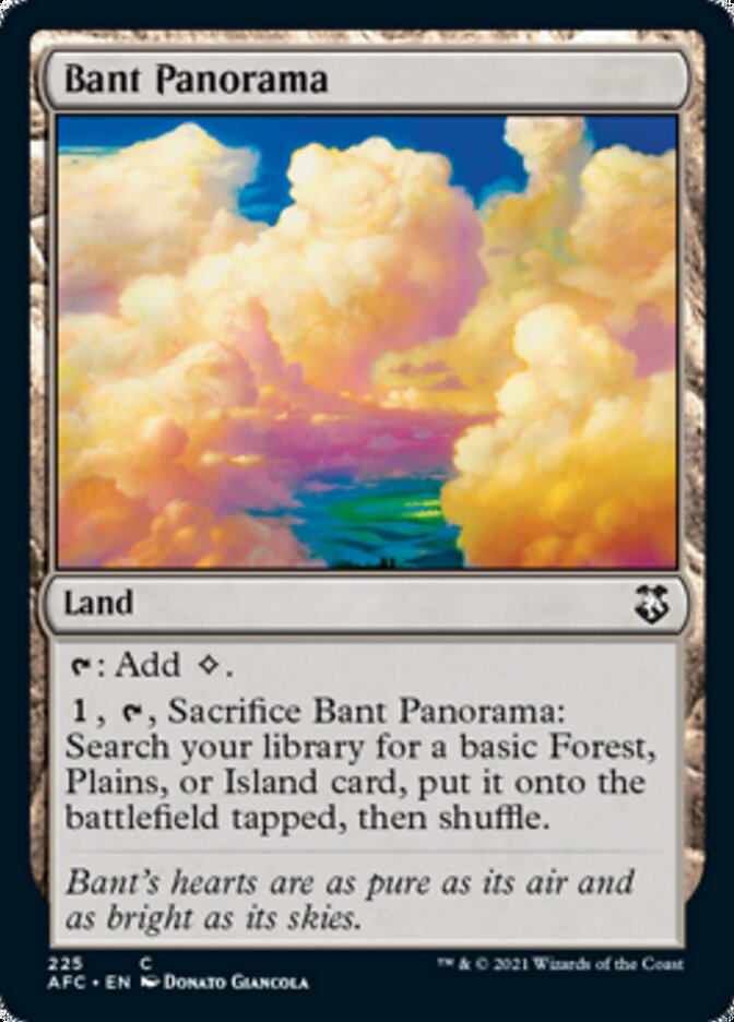 Bant Panorama [Dungeons & Dragons: Adventures in the Forgotten Realms Commander] | Fandemonia Ltd