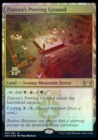 Ziatora's Proving Ground [Streets of New Capenna Prerelease Promos] | Fandemonia Ltd