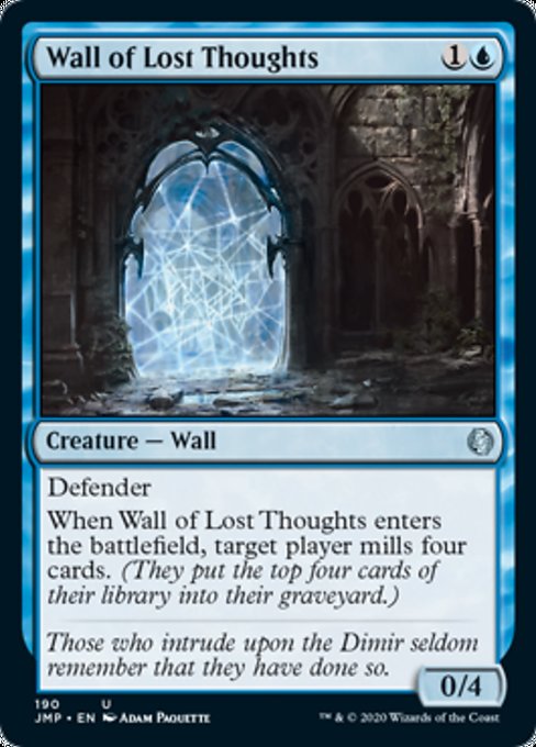 Wall of Lost Thoughts [Jumpstart] | Fandemonia Ltd