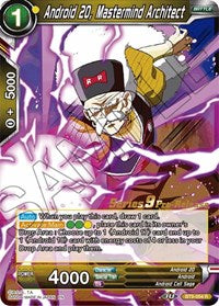 Android 20, Mastermind Architect (Universal Onslaught) [BT9-054] | Fandemonia Ltd