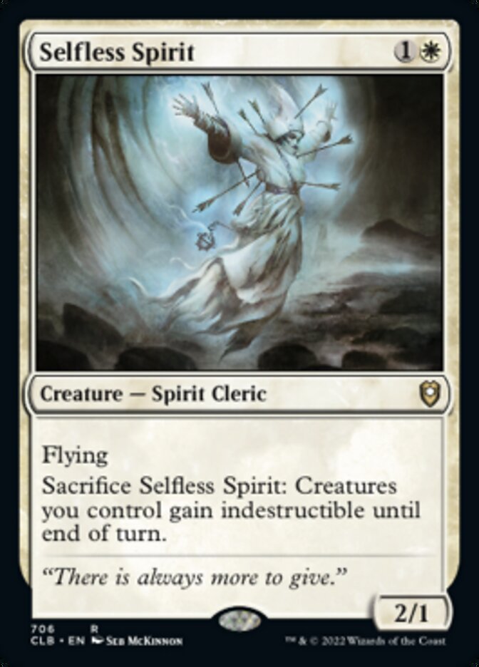 Selfless Spirit [Commander Legends: Battle for Baldur's Gate] | Fandemonia Ltd