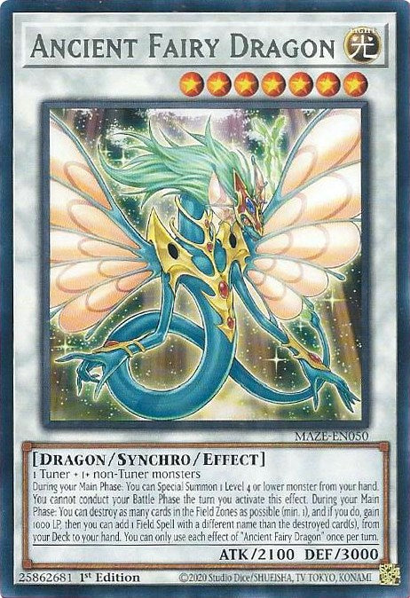 Ancient Fairy Dragon [MAZE-EN050] Rare | Fandemonia Ltd