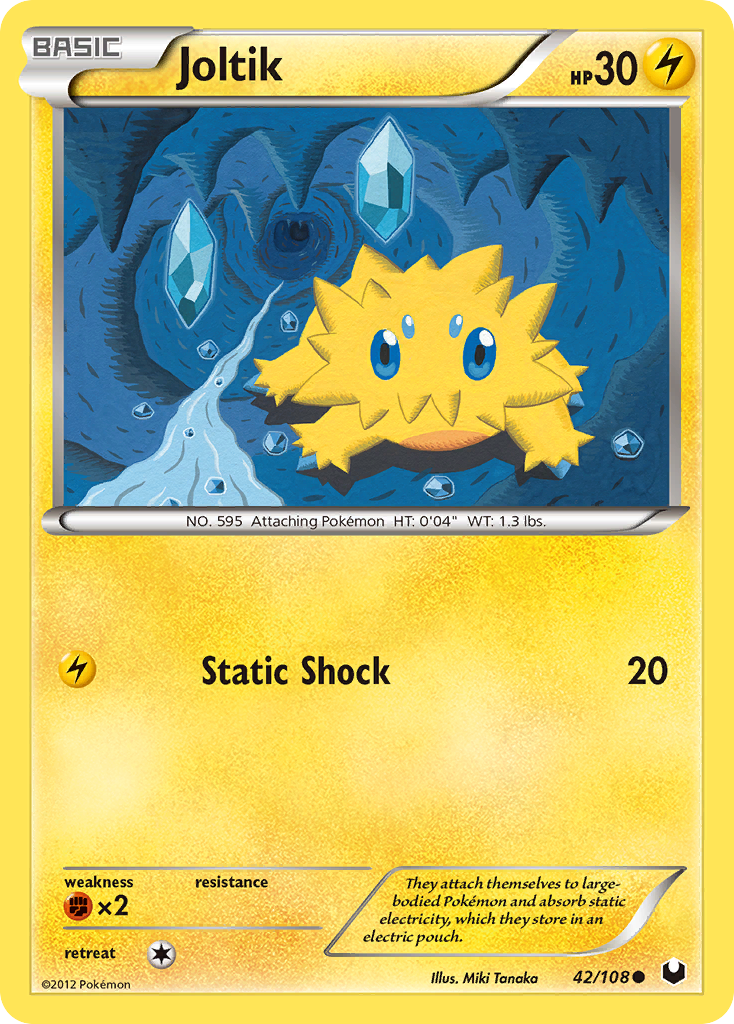 Joltik (42/108) [Black & White: Dark Explorers] | Fandemonia Ltd