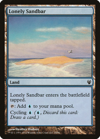 Lonely Sandbar [Duel Decks: Izzet vs. Golgari] | Fandemonia Ltd