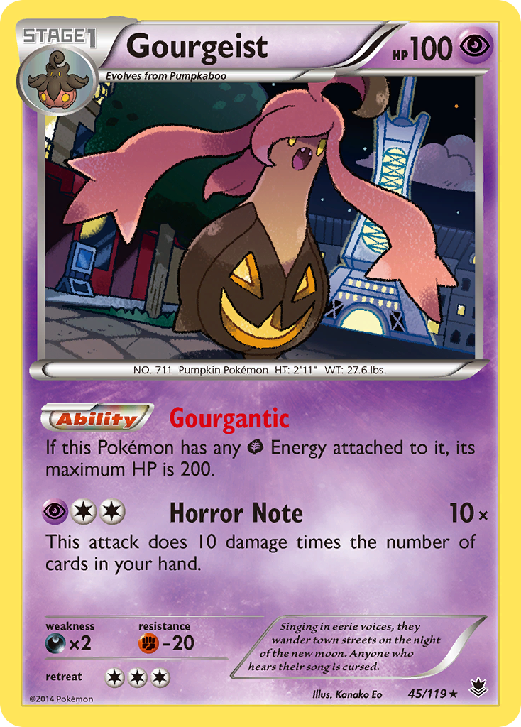 Gourgeist (45/119) [XY: Phantom Forces] | Fandemonia Ltd