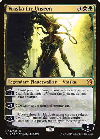 Vraska the Unseen [Commander 2019] | Fandemonia Ltd