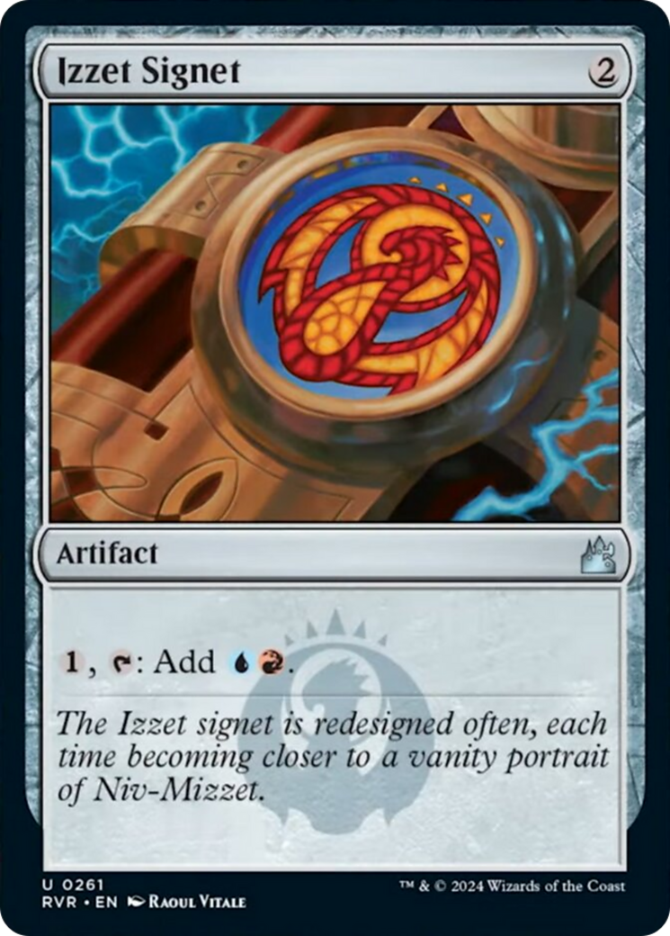 Izzet Signet [Ravnica Remastered] | Fandemonia Ltd