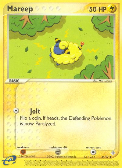 Mareep (64/97) [EX: Dragon] | Fandemonia Ltd