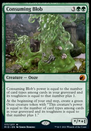 Consuming Blob (Promo Pack) [Innistrad: Midnight Hunt Promos] | Fandemonia Ltd